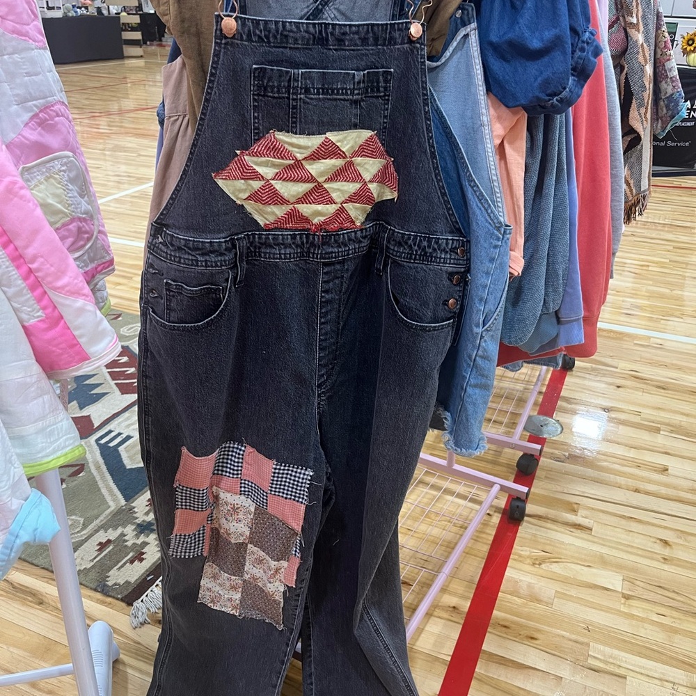 Patchwork overalls - Picture 2 of 2